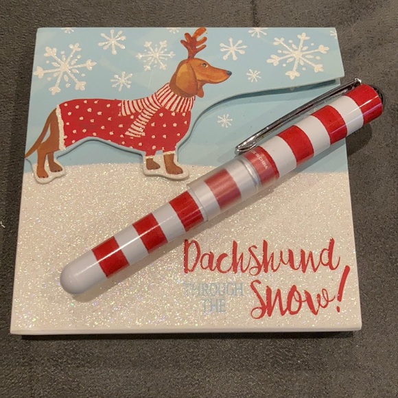 Winter holiday dog-themed 3 notepad pack NWOT - Picture 3 of 4